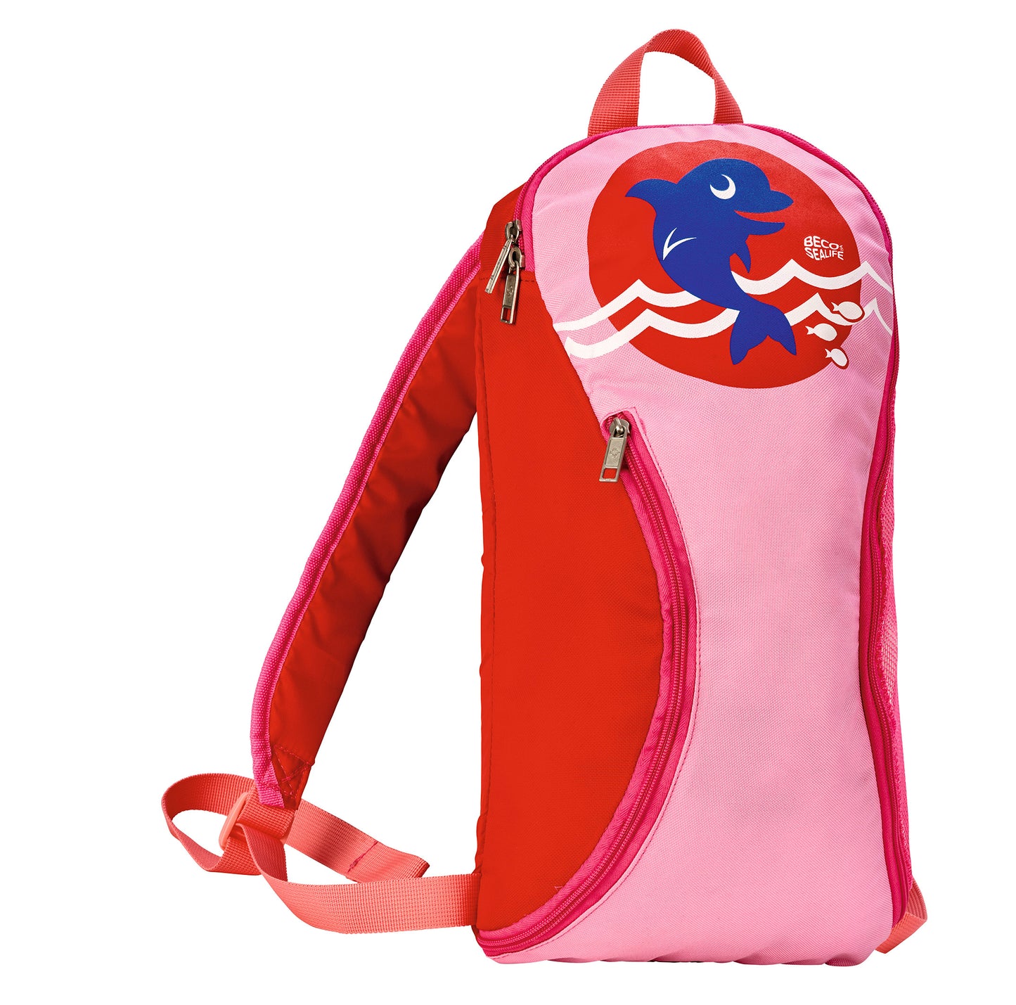 BECO SEALIFE Kinder Rucksack Tasche pink / blau