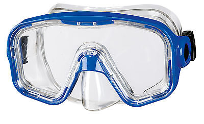 BECO Kinder Tauchermaske Taucherbrille Bahia 12+ gelb / rot / blau