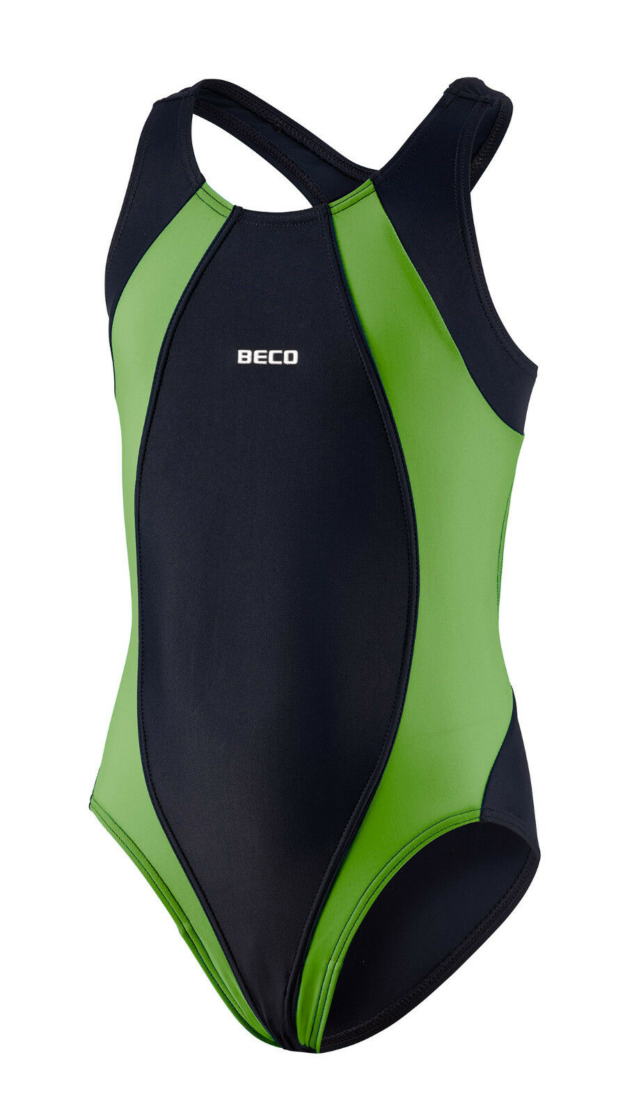 BECO Mädchen Kinder Badeanzug Schwimmanzug Einteiler Größe 116-176