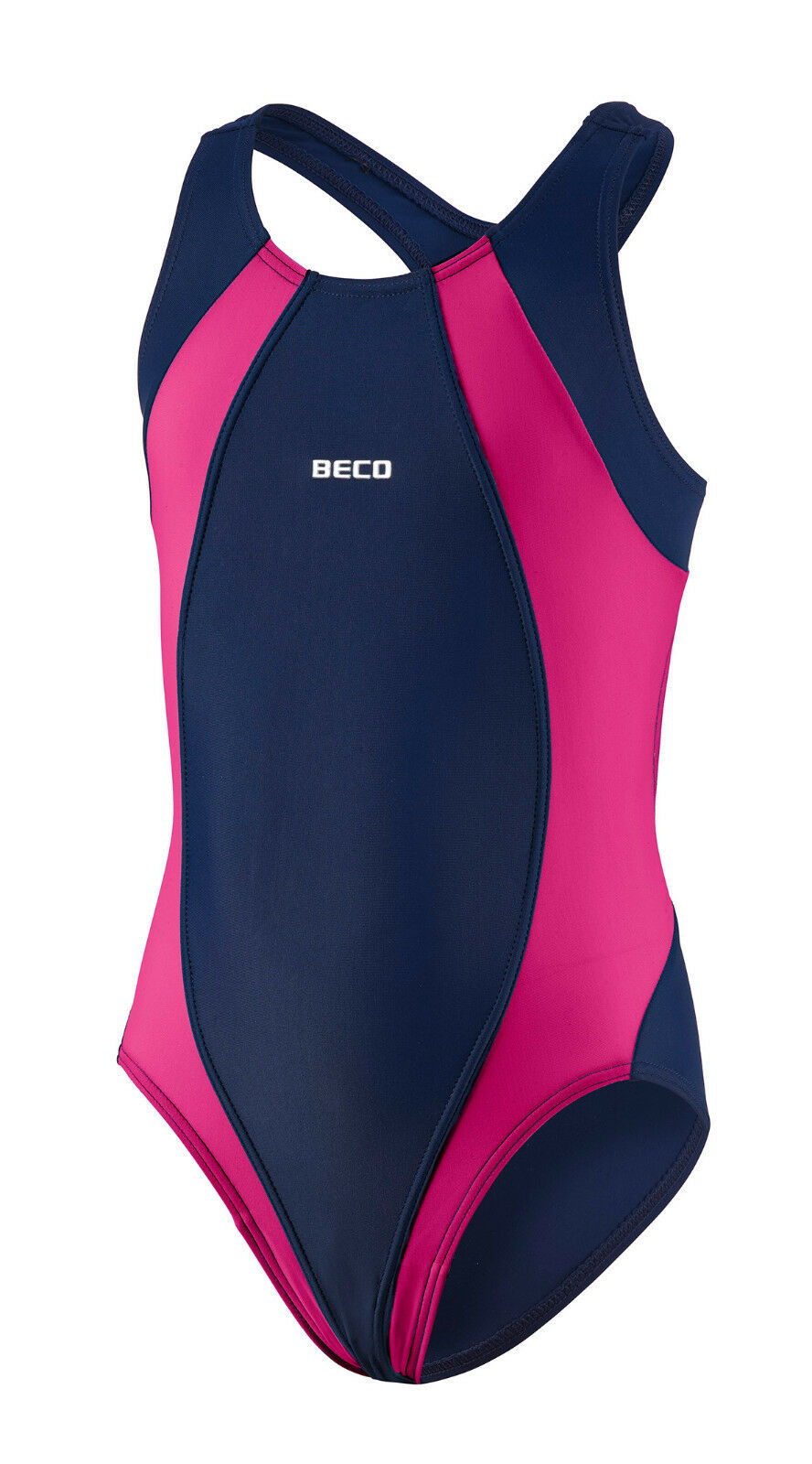 BECO Mädchen Kinder Badeanzug Schwimmanzug Einteiler Größe 116-176