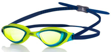 Lade das Bild in den Galerie-Viewer, AQUA SPEED Schwimmbrille Xeno Mirror grün-marine / schwarz-blau verspiegelt

