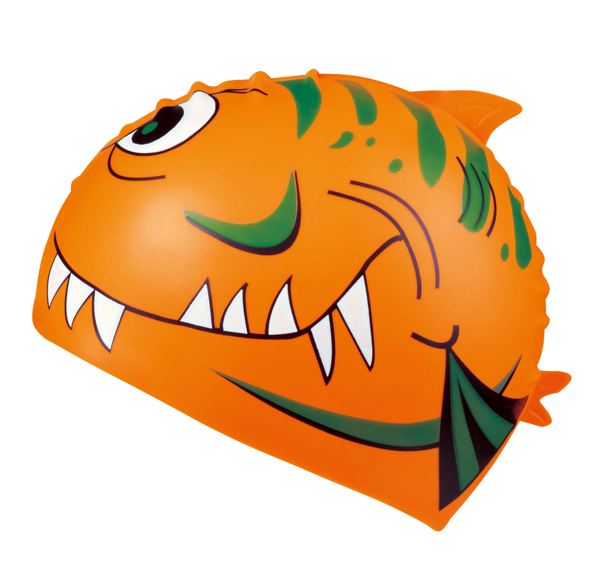 BECO Kinder Badekappe Badehaube Sporthaube Schwimmhaube Silikon "Hai"