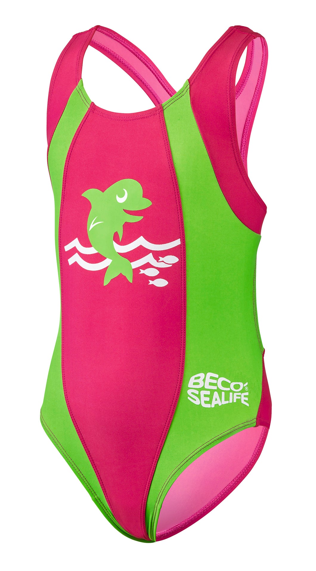 BECO SEALIFE Mädchen Kinder Badeanzug Schwimmanzug Einteiler Größe 80-128 UV50+