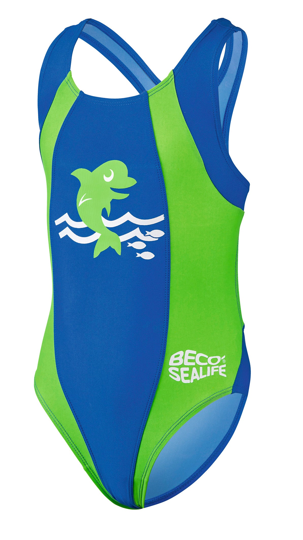 BECO SEALIFE Mädchen Kinder Badeanzug Schwimmanzug Einteiler Größe 80-128 UV50+