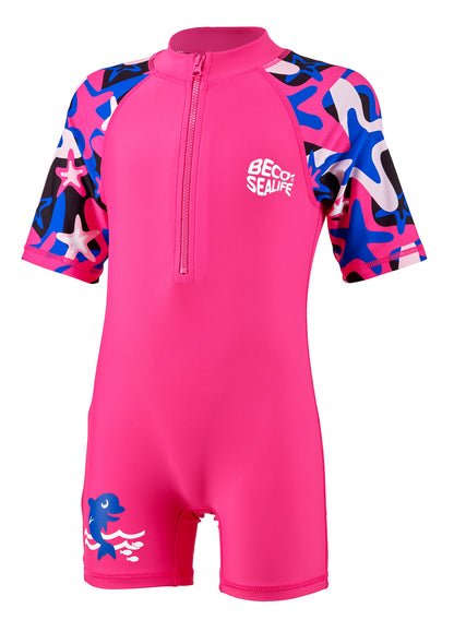 BECO SEALIFE Kinder Badeanzug Schwimmanzug Einteiler UV 50+ Shorty  Gr. 80 - 158