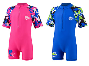 BECO SEALIFE Kinder Badeanzug Schwimmanzug Einteiler UV 50+ Shorty  Gr. 80 - 158