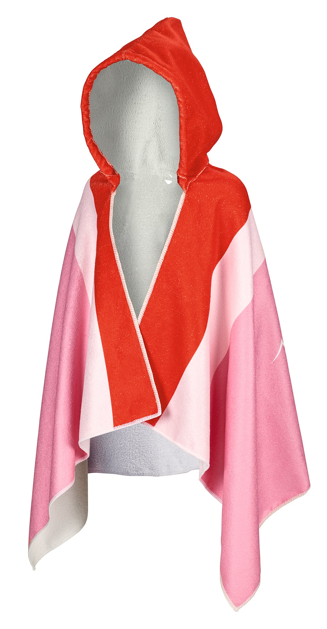BECO SEALIFE Kinder Kapuzenbadetuch pink / blau