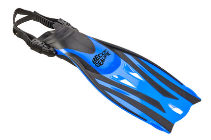 BECO Sealife Kinder-Flossen Schwimmflossen blau / grün Größen 27/31 - 32/36