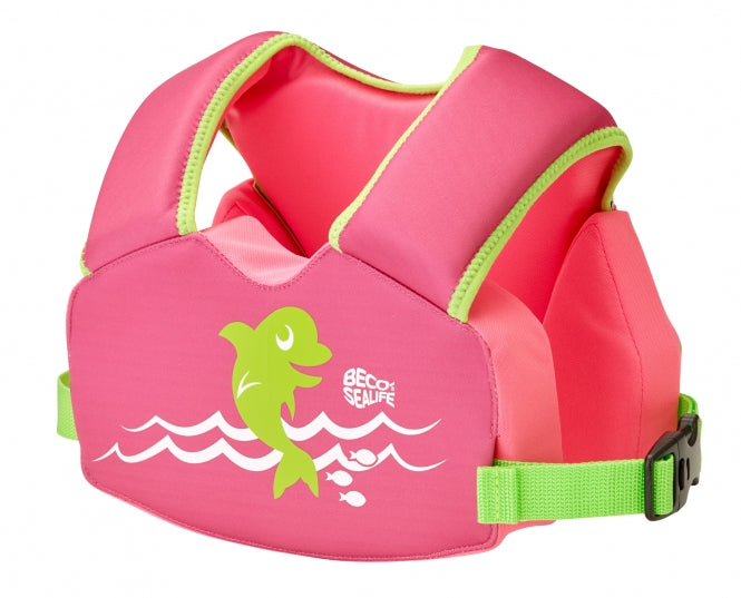 BECO Sealife Schwimmhilfe Schwimmweste EASY FIT pink / grün