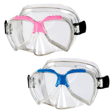 Lade das Bild in den Galerie-Viewer, BECO Kinder Tauchermaske Taucherbrille Ari 4+ pink / blau
