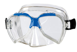 BECO Kinder Tauchermaske Taucherbrille Ari 4+ pink / blau