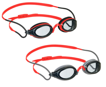 BECO Schwimmbrille Bilbao Mirror schwarz/silber-grau verspiegelt