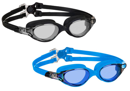 BECO Schwimmbrille Cannes schwarz / blau
