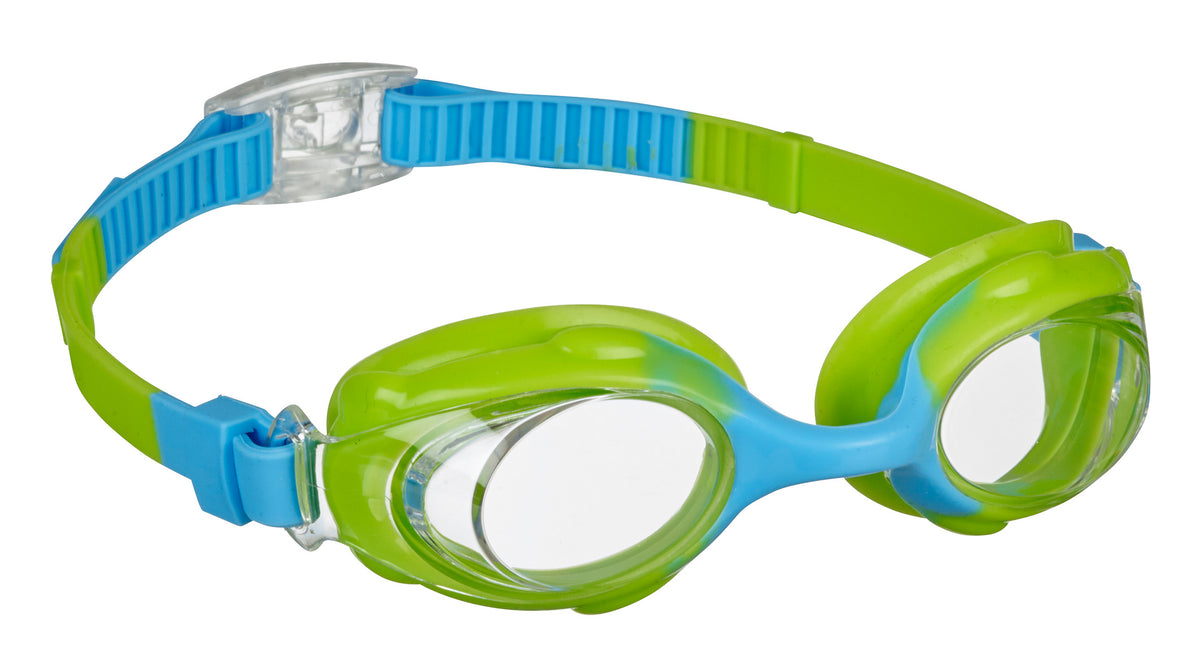 BECO-SEALIFE Kinder-Schwimmbrille Vince 4+ blau-grün / flieder-pink