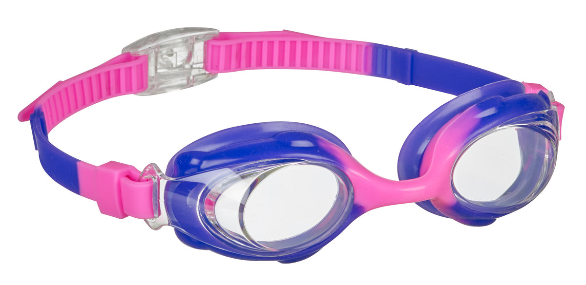 BECO-SEALIFE Kinder-Schwimmbrille Vince 4+ blau-grün / flieder-pink