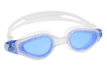 BECO Schwimmbrille Pattaya transparent-klar / blau / rauch