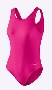 BECO Badeanzug Schwimmanzug Einteiler Größe 36-44 schwarz/blau/pink/marineblau