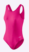 Lade das Bild in den Galerie-Viewer, BECO Badeanzug Schwimmanzug Einteiler Größe 36-44 schwarz/blau/pink/marineblau
