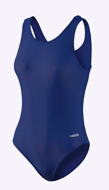 BECO Badeanzug Schwimmanzug Einteiler Größe 36-44 schwarz/blau/pink/marineblau