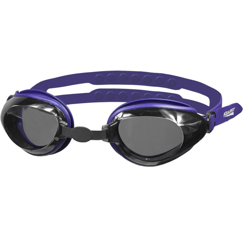 AQUA SPEED Schwimmbrille City schwarz / blau / grau Taucherbrille