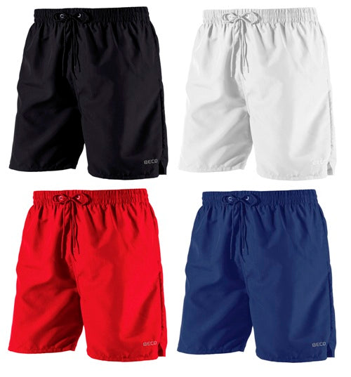 BECO Badehose Badeshort Shorts Schwimmhose Größe S - 2 XL schwarz