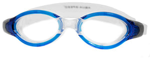 AQUA SPEED Schwimmbrille Triton blau / schwarz / orange Taucherbrille