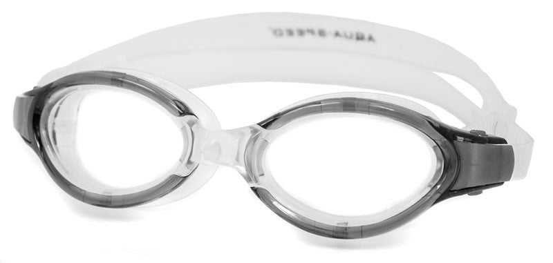 AQUA SPEED Schwimmbrille Triton blau / schwarz / orange Taucherbrille