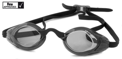 AQUA SPEED Wettkampf Schwimmbrille Blast blau / schwarz / orange Taucherbrille