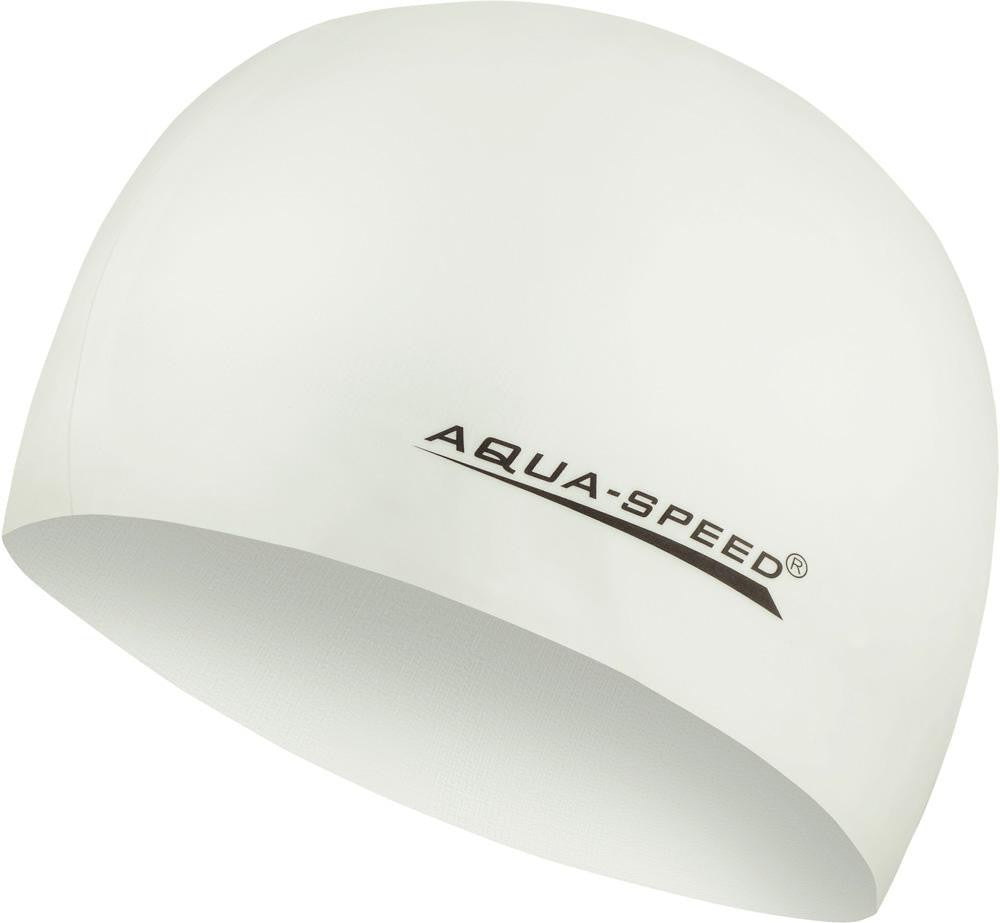 AQUA SPEED Badekappe Badehaube Sporthaube Schwimmhaube MEGA Silikon