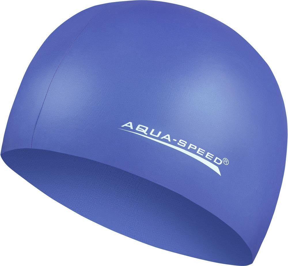AQUA SPEED Badekappe Badehaube Sporthaube Schwimmhaube MEGA Silikon