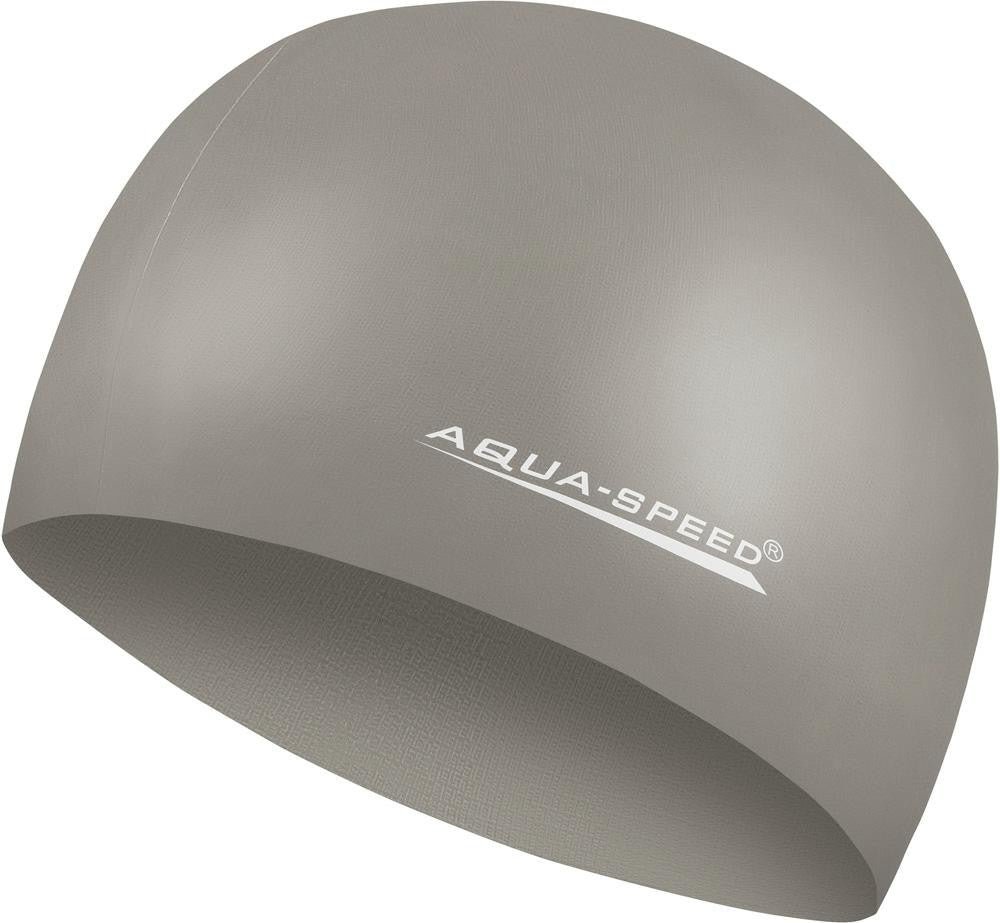 AQUA SPEED Badekappe Badehaube Sporthaube Schwimmhaube MEGA Silikon