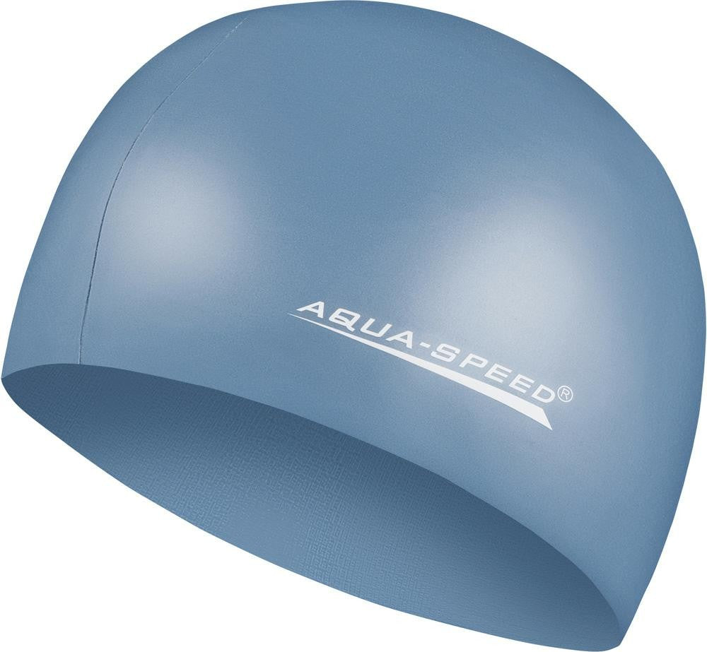 AQUA SPEED Badekappe Badehaube Sporthaube Schwimmhaube MEGA Silikon
