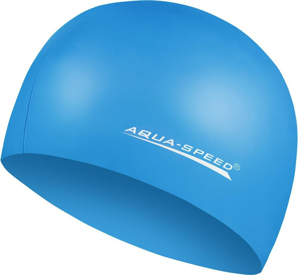 AQUA SPEED Badekappe Badehaube Sporthaube Schwimmhaube MEGA Silikon