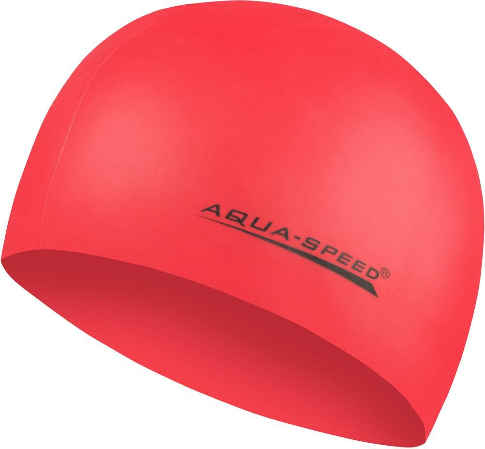 AQUA SPEED Badekappe Badehaube Sporthaube Schwimmhaube MEGA Silikon
