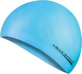 AQUA SPEED Soft Badekappe Badehaube Sporthaube Schwimmhaube SMART Silikon