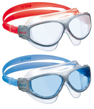 Lade das Bild in den Galerie-Viewer, BECO Kinder/Jugend-Schwimmbrille Natal 12+  rot / blau
