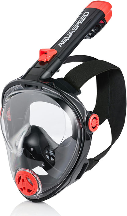 AQUA SPEED Kinder Schnorchelmaske Vollgesichtsmaske Taucherbrille Spectra 2.0