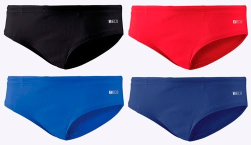 BECO Kinder Jungen Badehose Schwimmhose Größe 4-9 schwarz / blau / rot / marine