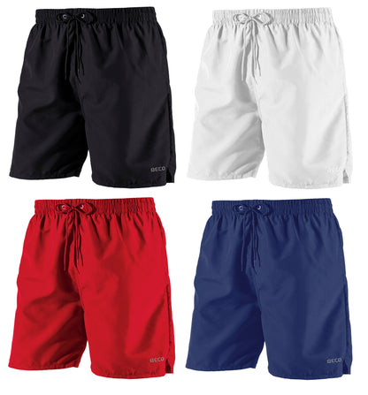BECO Badehose Badeshort Shorts Schwimmhose Größe S - 2 XL schwarz