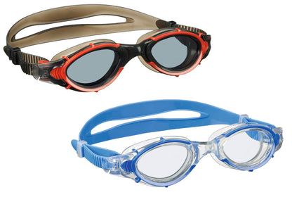BECO Schwimmbrille Norfolk rot / blau