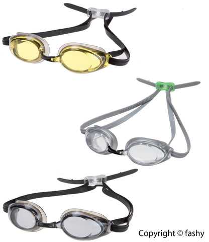 Fashy Aquafeel Schwimmbrille Glide gelb / transparent / rauch