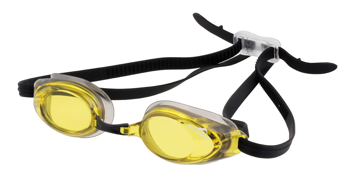 Fashy Aquafeel Schwimmbrille Glide gelb / transparent / rauch