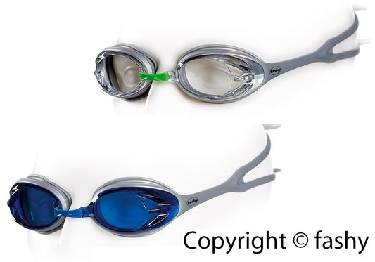Fashy Schwimmbrille Power transparent / blau