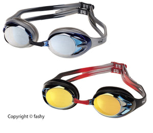 Fashy Schwimmbrille Power Mirror verspiegelt silber / gold NEU/OVP Taucherbrille