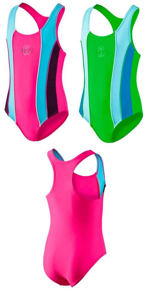 BECO Mädchen Kinder Badeanzug Schwimmanzug Einteiler Größe 116-176