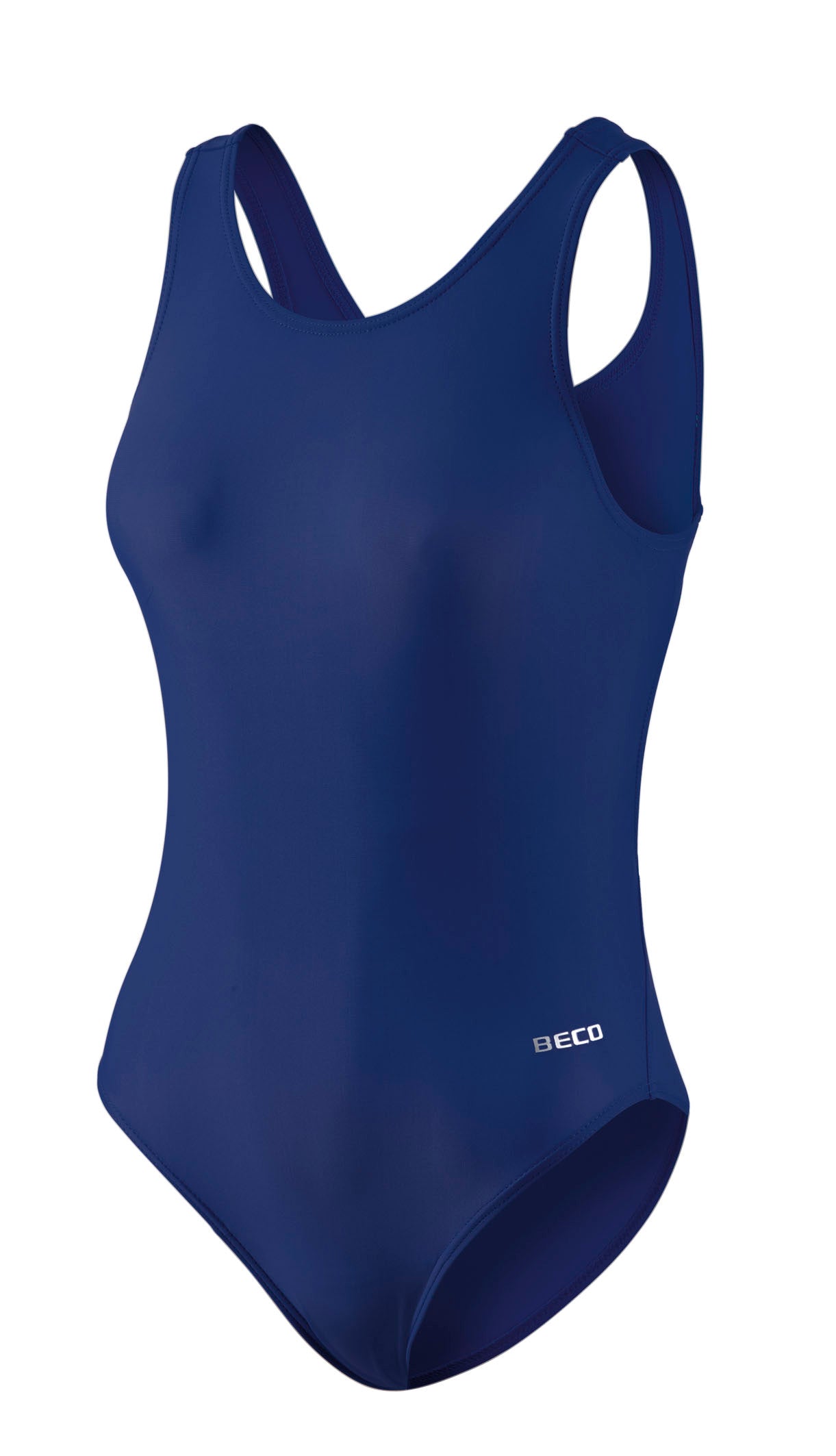 BECO Badeanzug Schwimmanzug Einteiler Größe 36-44 schwarz/blau/pink/marineblau