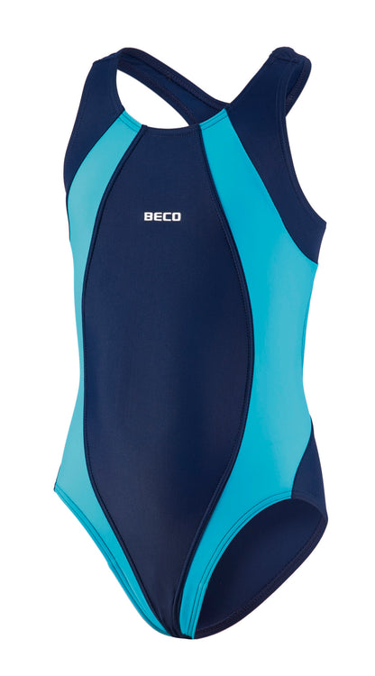 BECO Mädchen Kinder Badeanzug Schwimmanzug Einteiler Größe 116-176