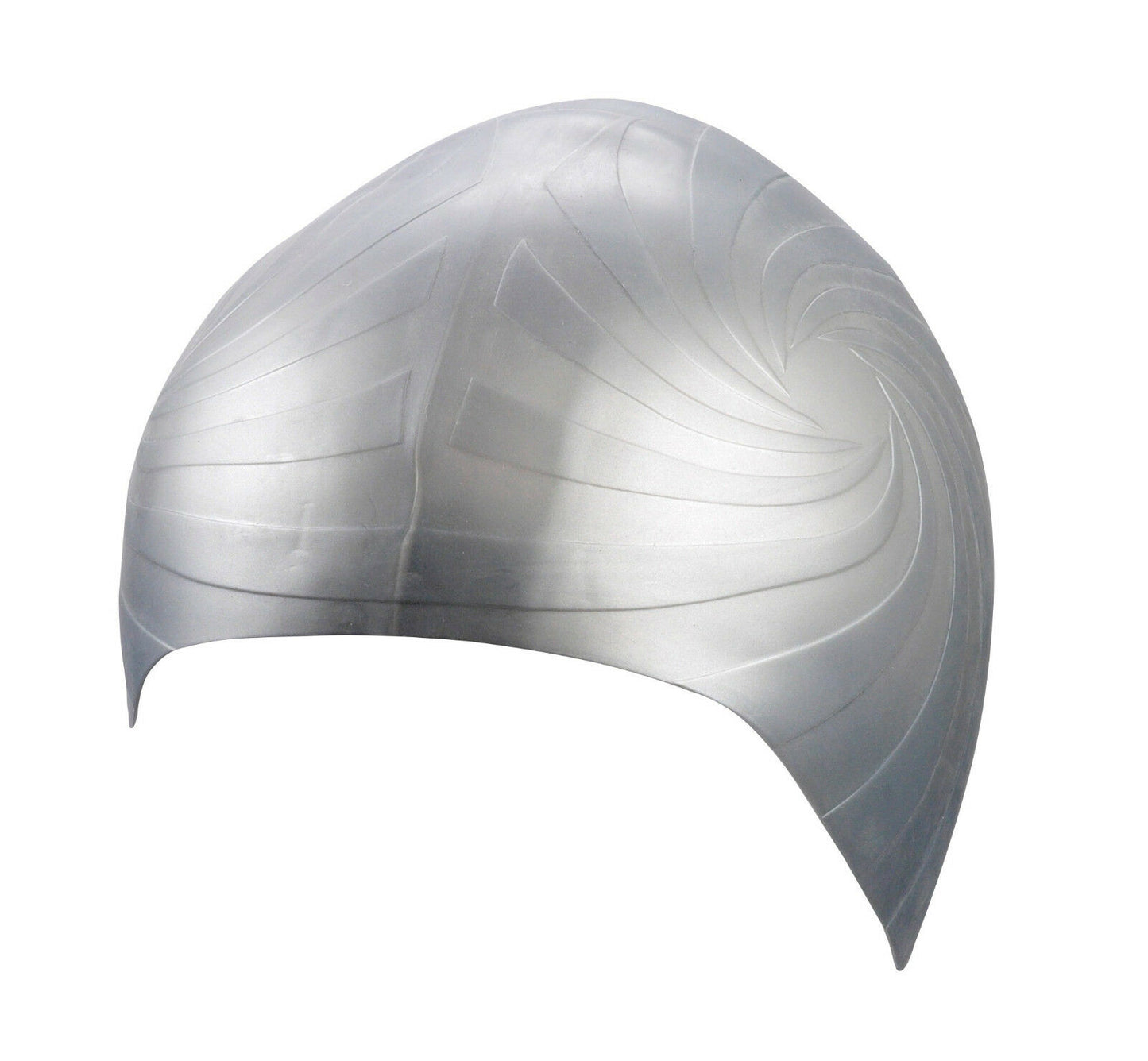 BECO Badekappe Badehaube Sporthaube Schwimmhaube Racer Silikon  silber / gold
