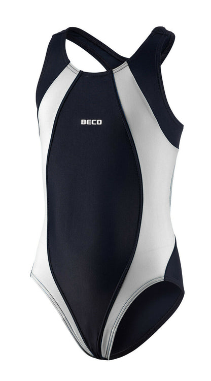 BECO Mädchen Kinder Badeanzug Schwimmanzug Einteiler Größe 116-176