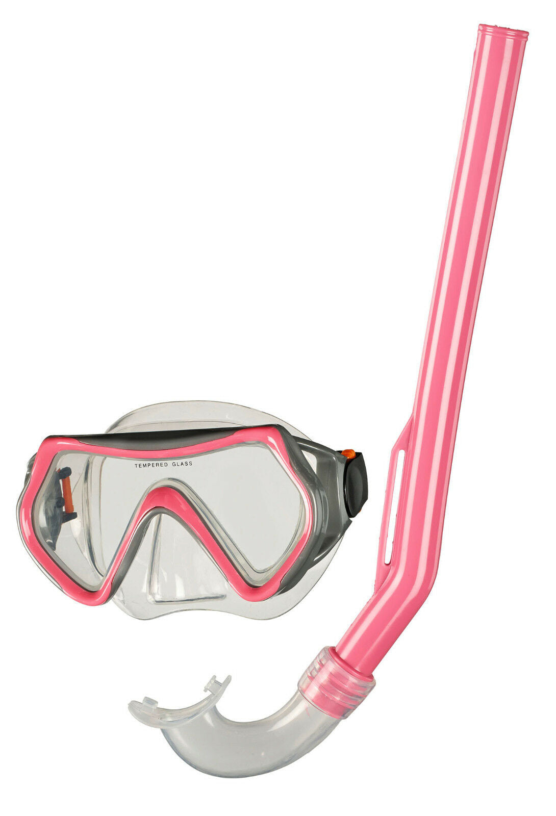BECO Kinder Schnorchel-Set Tauchermaske Taucherbrille Pula 4+ pink / blau